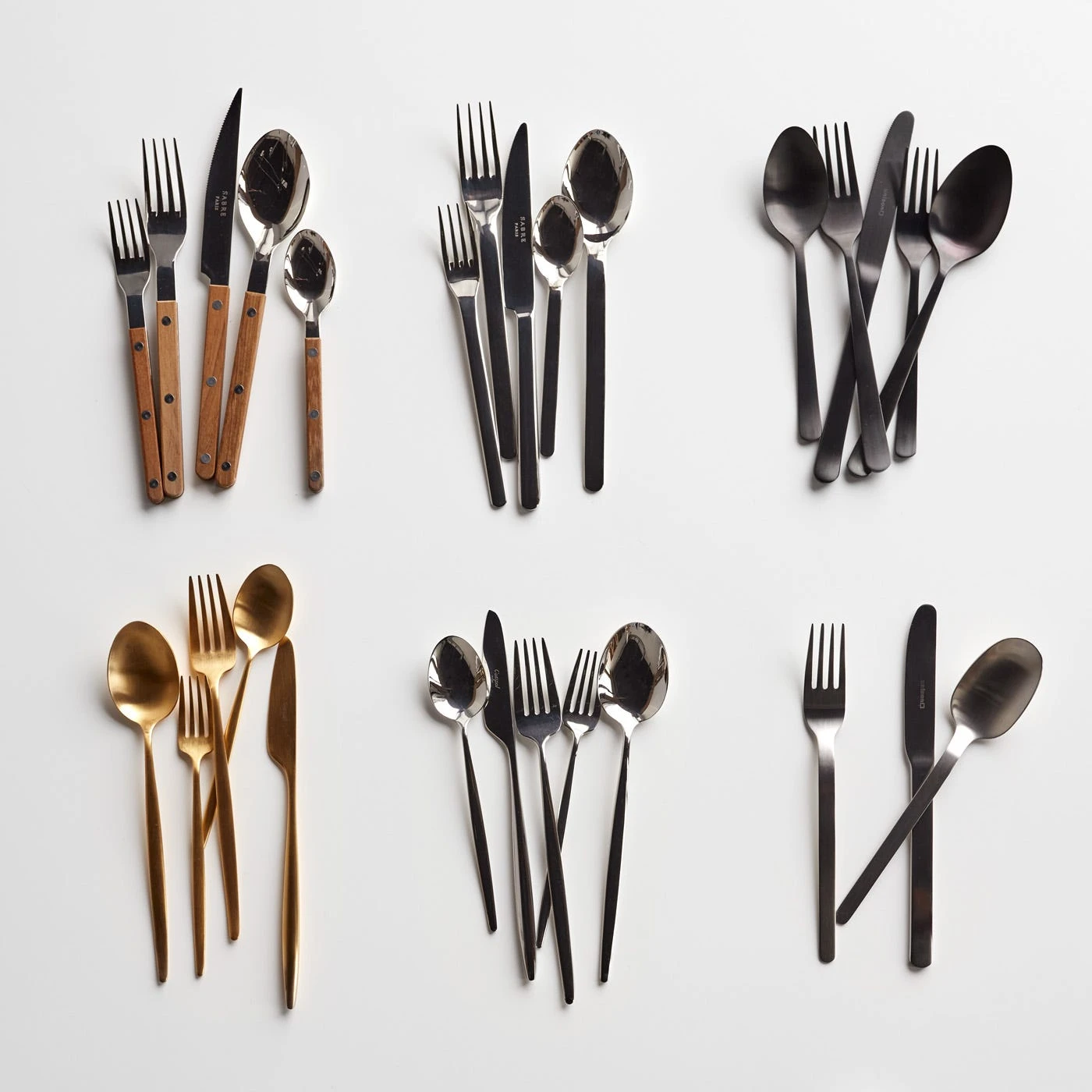 Rondo Chrome 5pc Flatware Set - Image 17