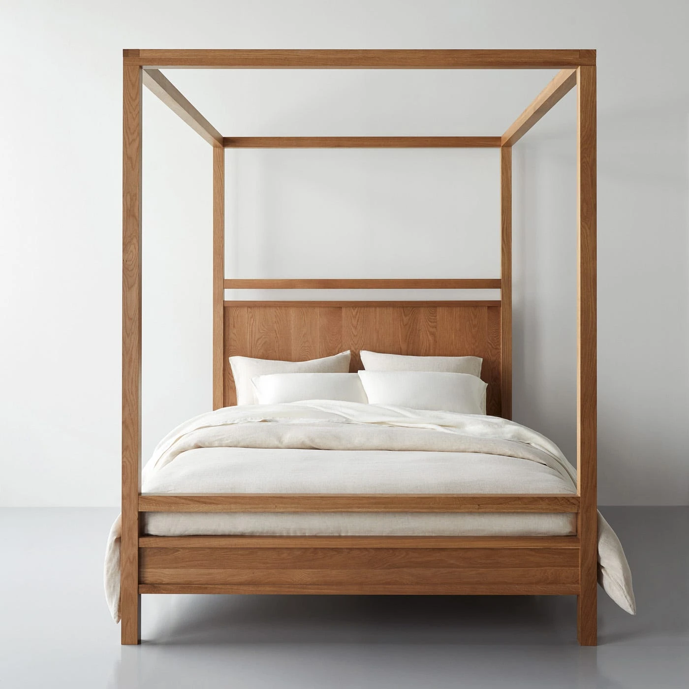 Oatmeal Chambray Linen Duvet Cover - Image 7