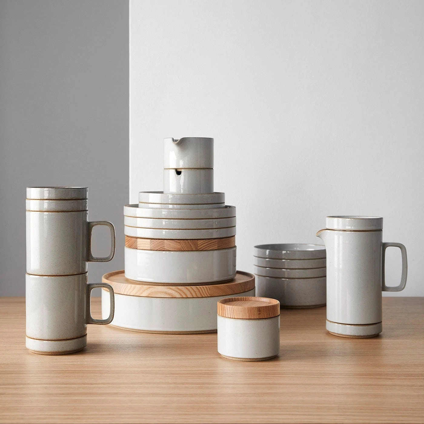 Hasami Gloss Gray Bowl Set Of 5 - Image 8