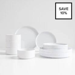 Heller White 12pc Dinnerware Bundle