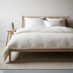 Ivory Hemp Duvet Cover