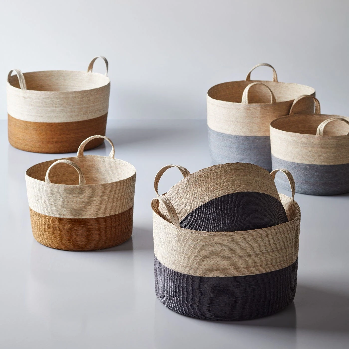 Ochre Band Loma Basket 19.5" - Image 9