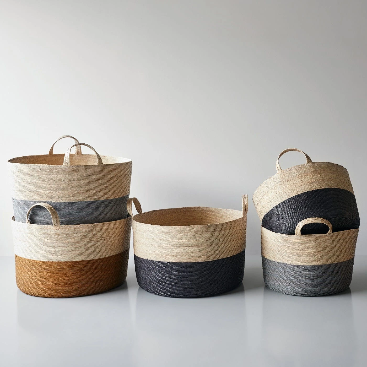 Gray Band Loma Basket 15.75" - Image 6