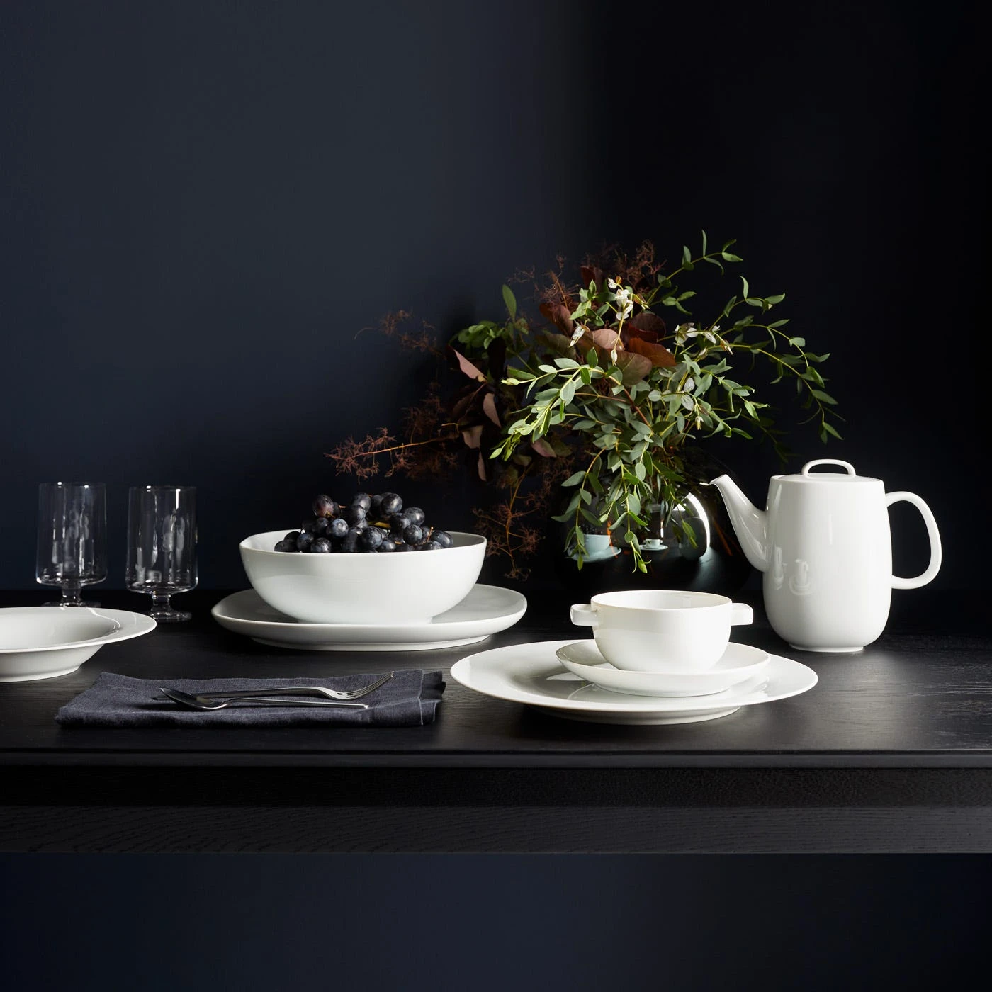 Moon White Coffee Saucer - Image 5