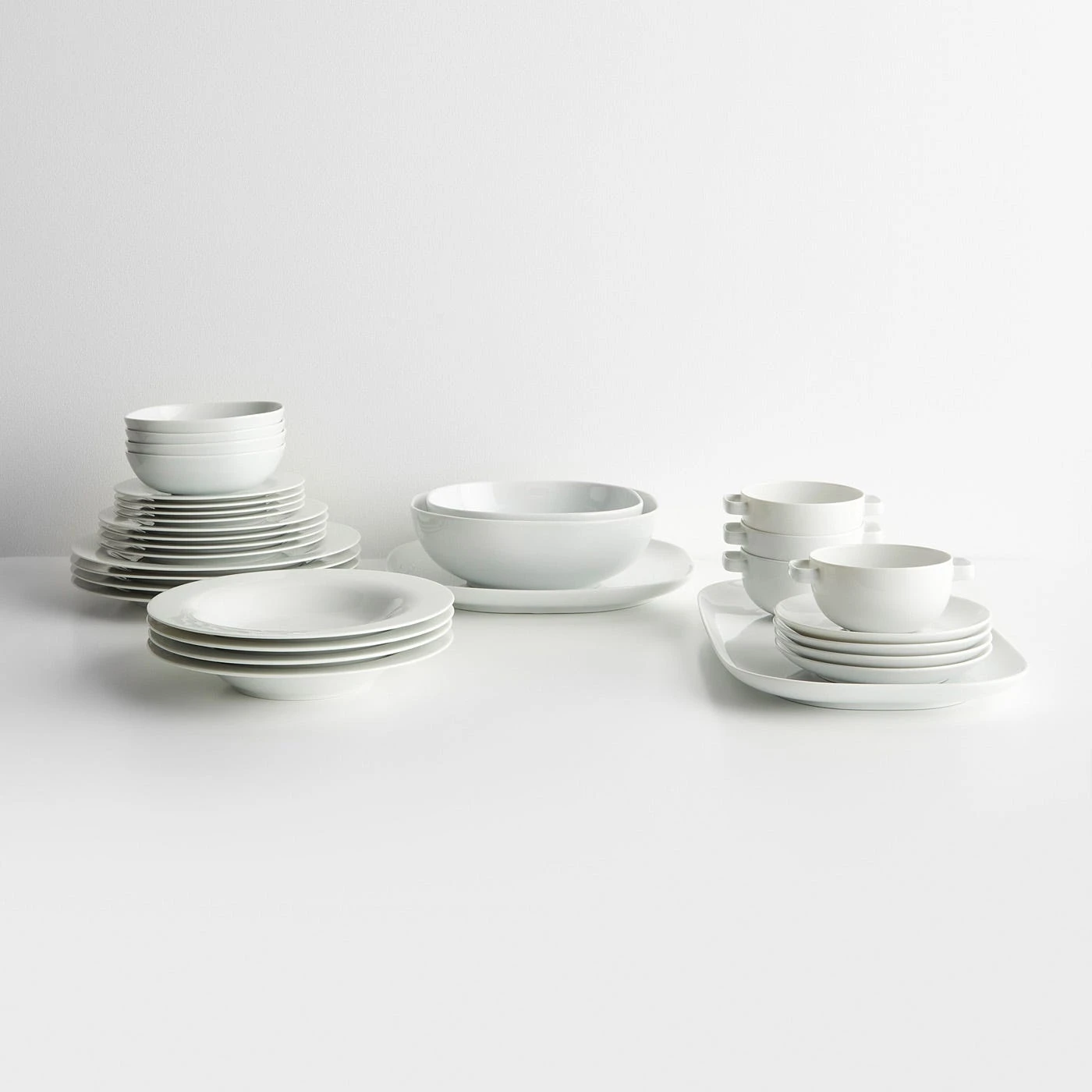 Moon White Rectangular Platter - Image 5