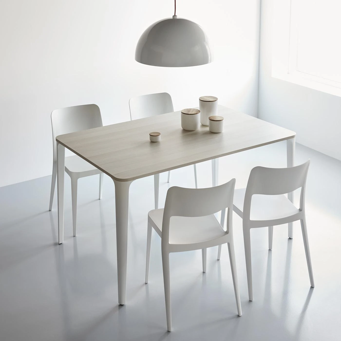 Stoneware White Containers - Image 8