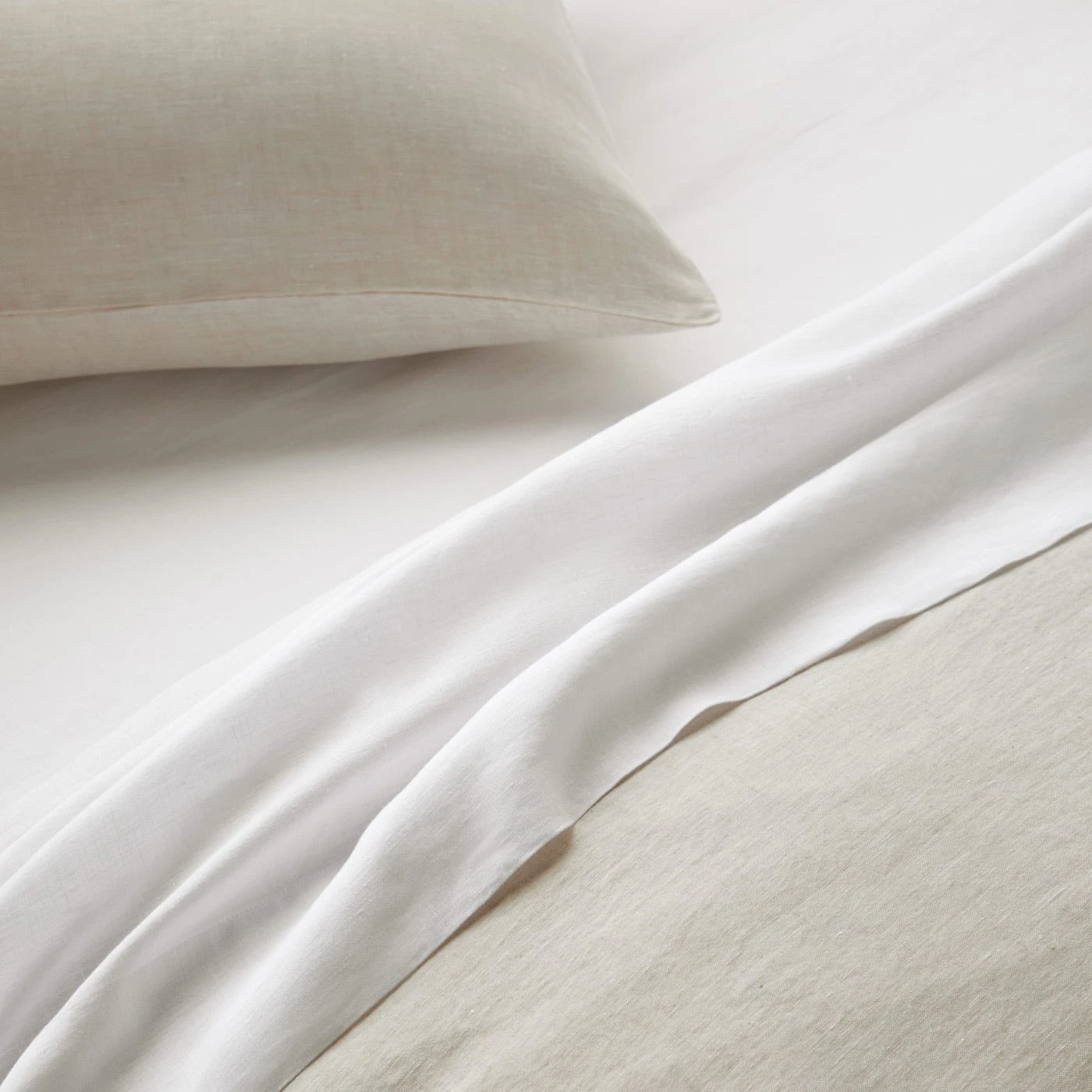 White Linen Sheets - Image 4