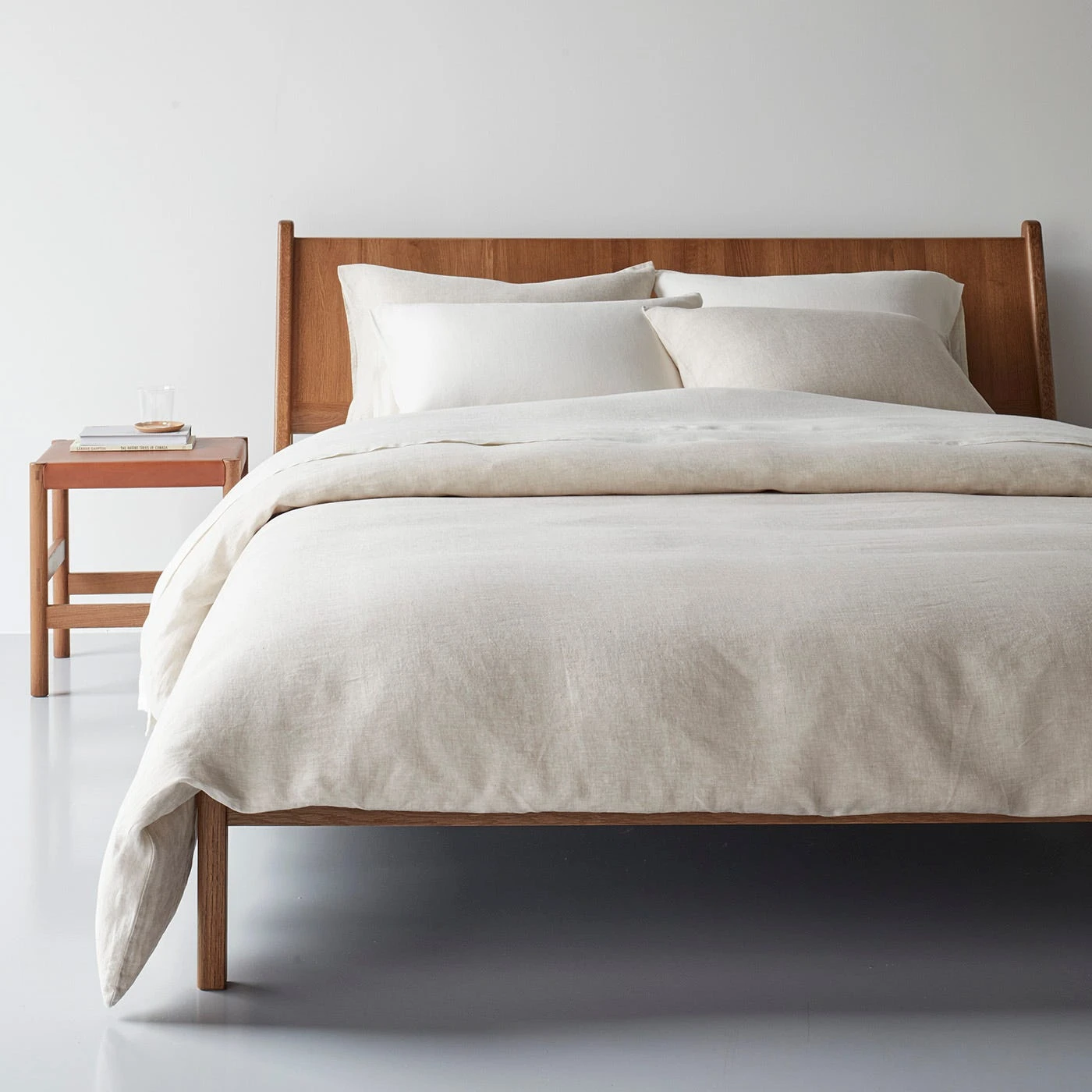 Oatmeal Chambray Linen Sheets - Image 7