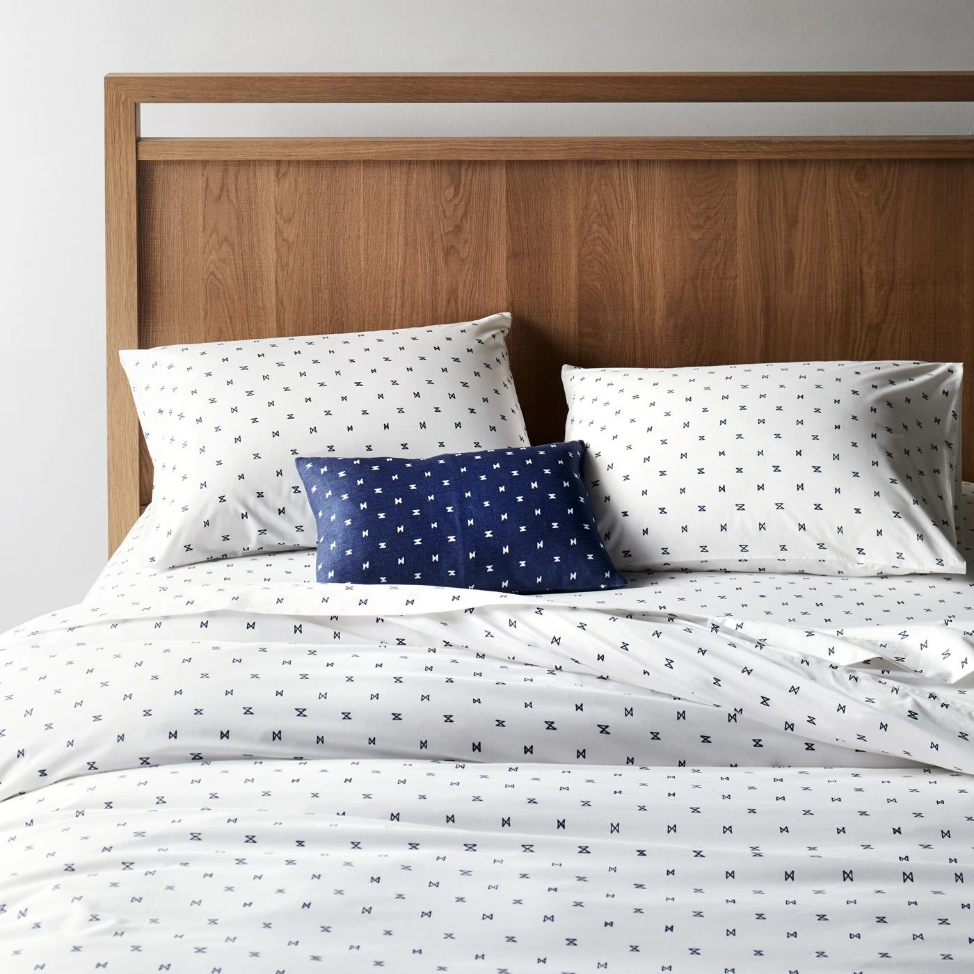 Sashi Geo Navy Sheets - Image 7