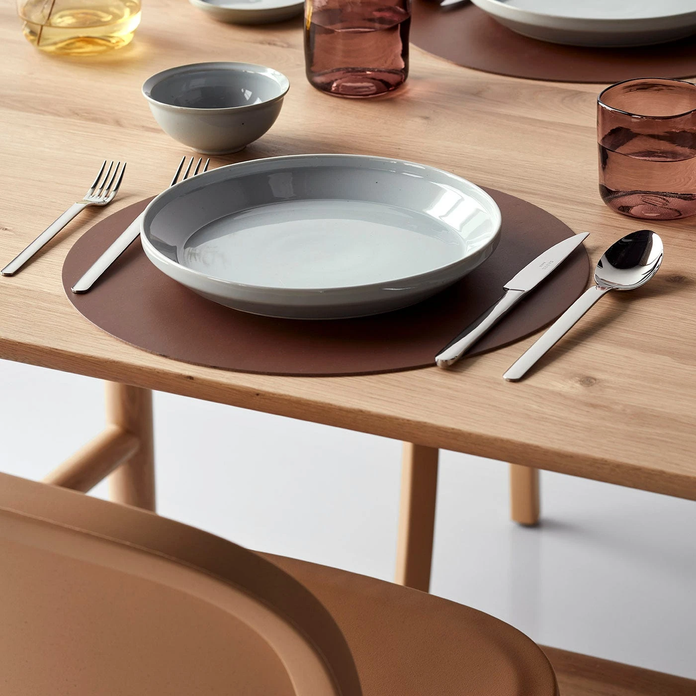 1 Inch Sand Reclaimed Stacking Chair - Image 8