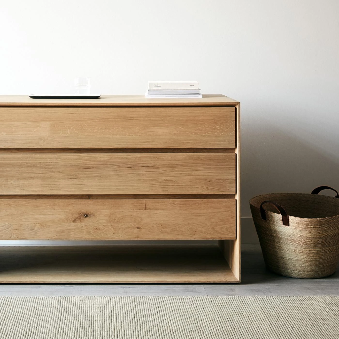 Nordic Oak Chest Of Drawers - Image 6