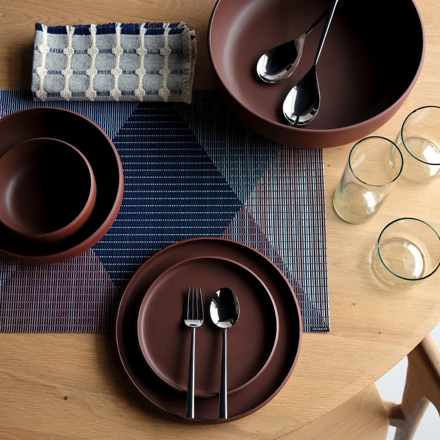 Rondo Chrome Salad Servers - Image 4