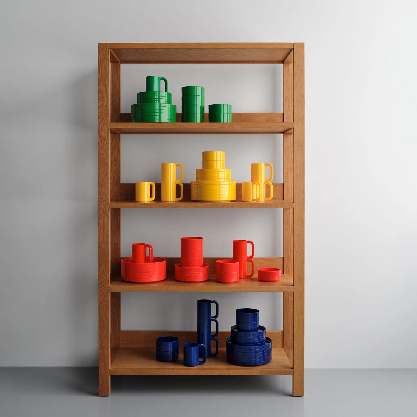 Heller Orange Mugs Set Of 6 - Image 13