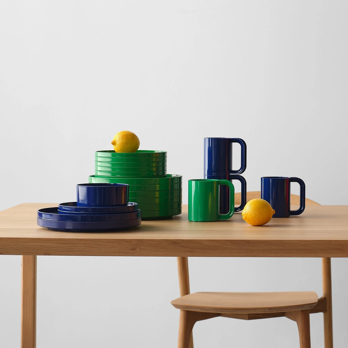 Heller Green Mugs Set Of 6 - Image 11