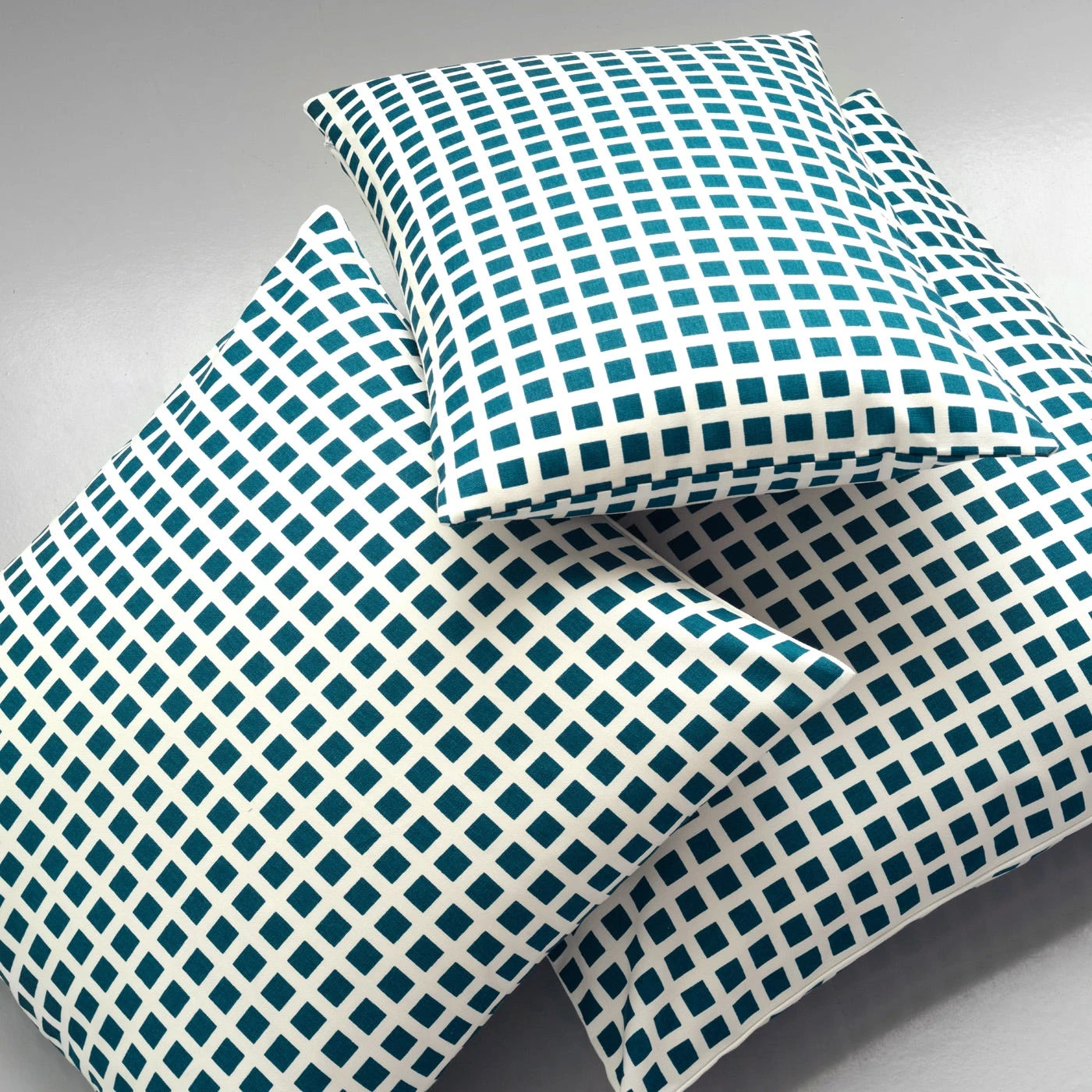 Tiles Lake Throw Pillow Cover 17" X 17" - Image 2