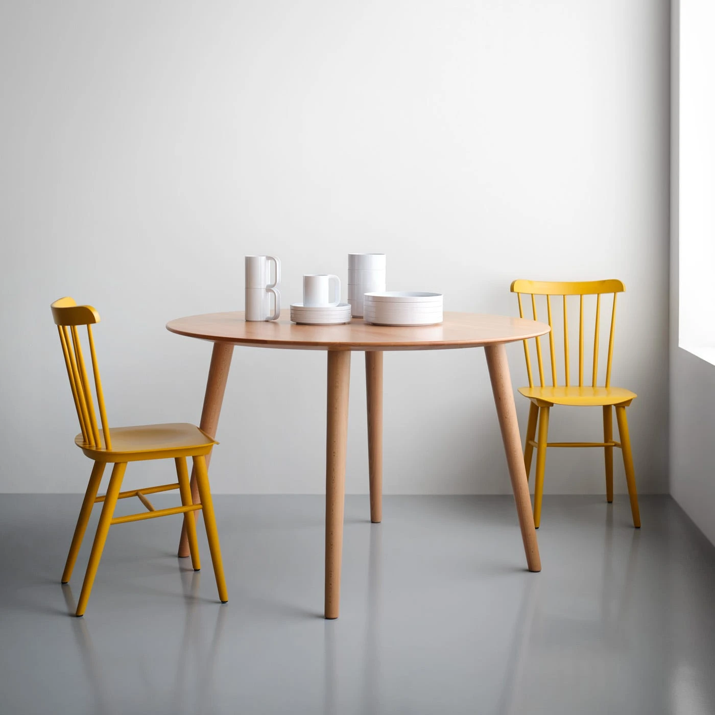 Ironica Ginger Yellow Chair - Image 8