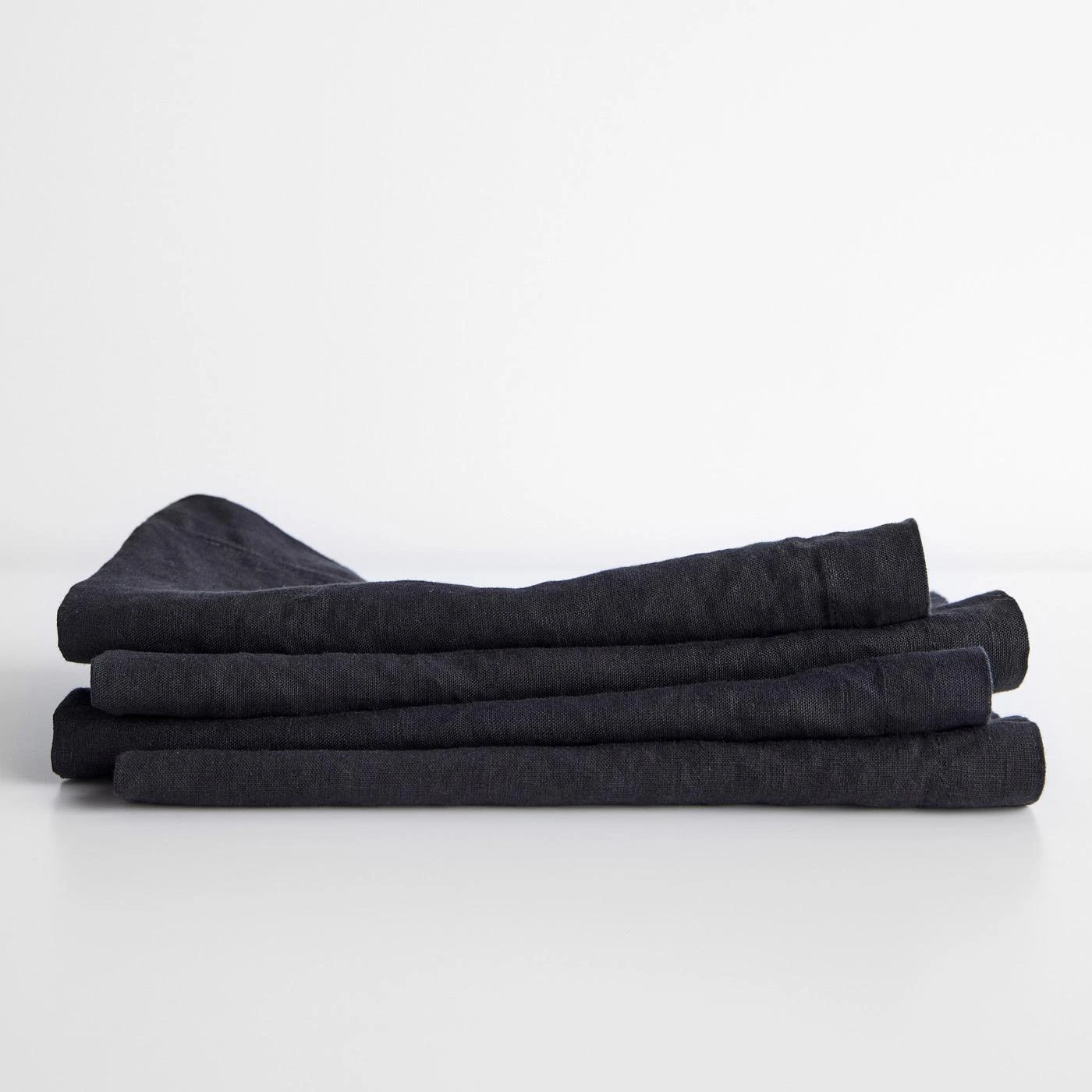 Linen Black Napkin 8pc Bundle - Image 2