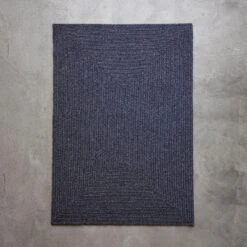Tate Graphite Braided Rug
