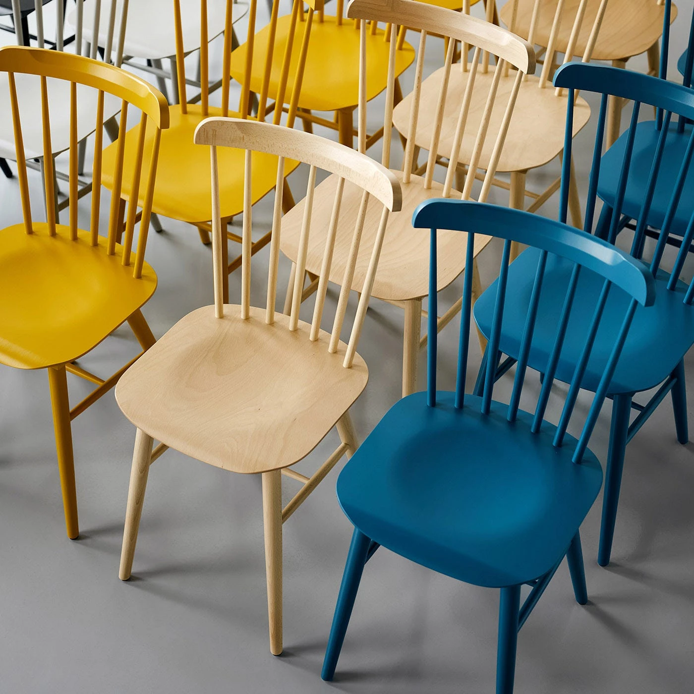 Ironica Ginger Yellow Chair - Image 12