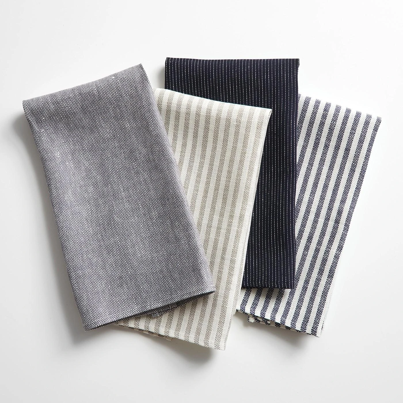 Chambray Gray Linen Teatowel - Image 2