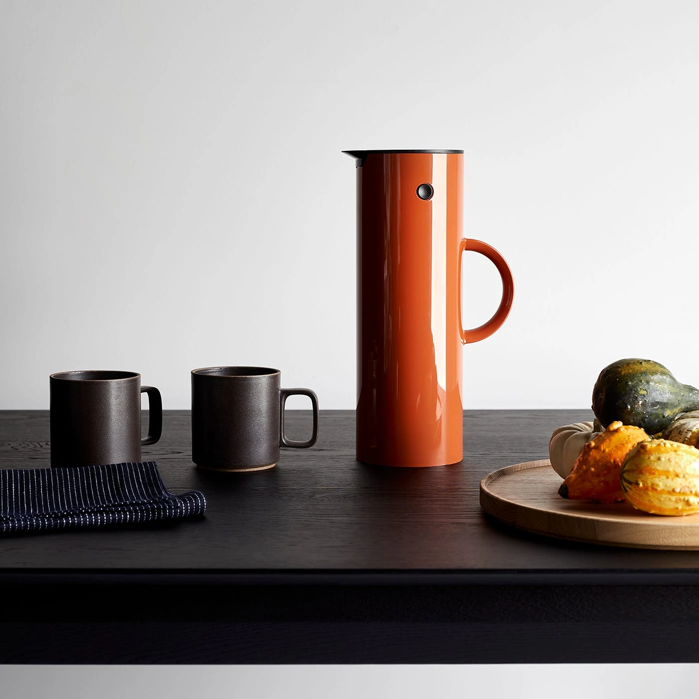 Dash Stripe Navy Linen Teatowel - Image 11