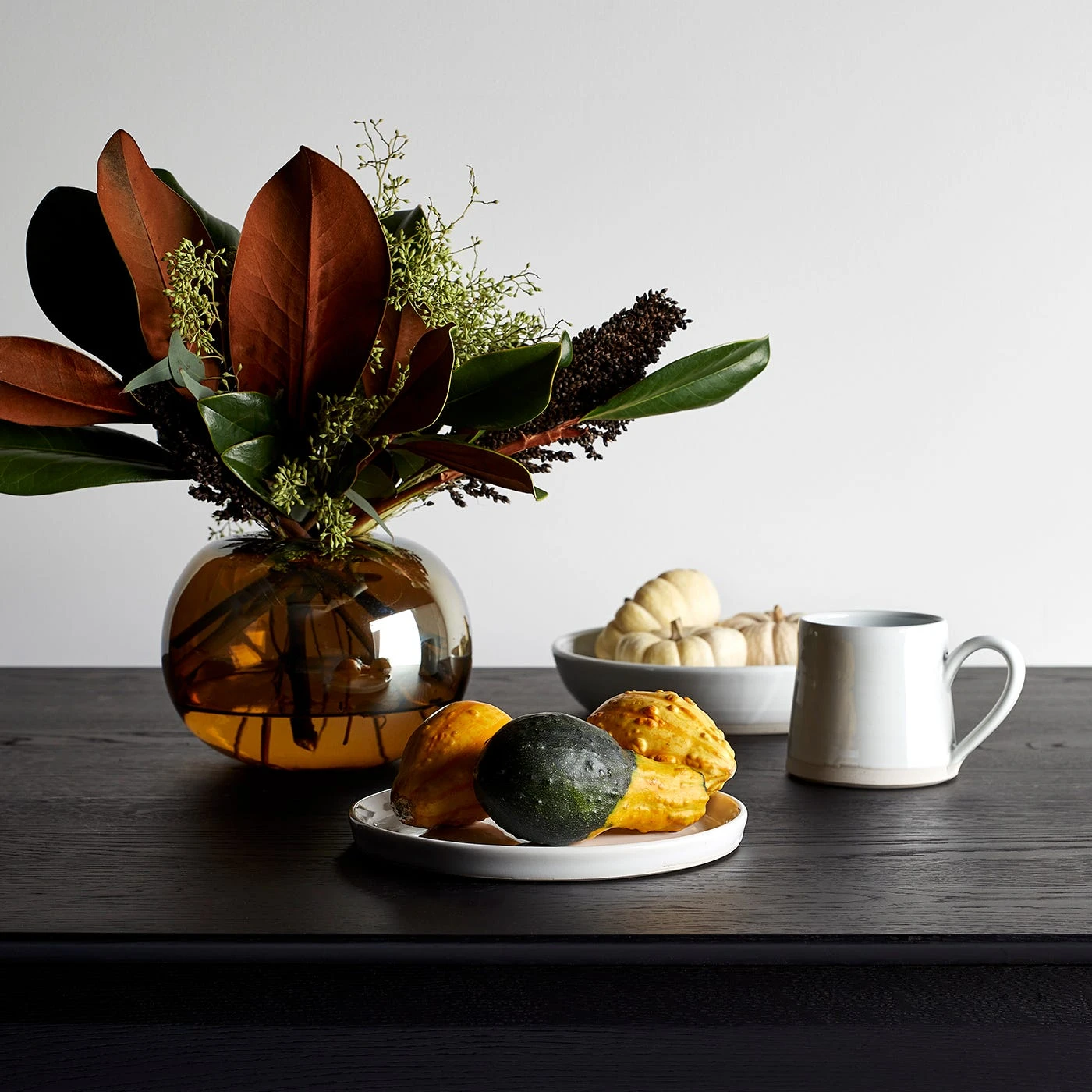 LSA International Epoque Amber Vase 7" - Image 5