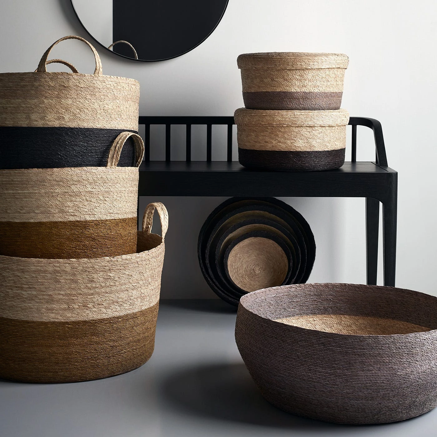 Ochre Band Loma Basket 19.5" - Image 8