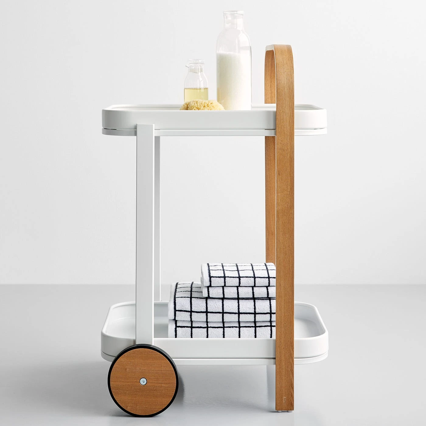 Mini Grid Black Hand Towel - Image 15