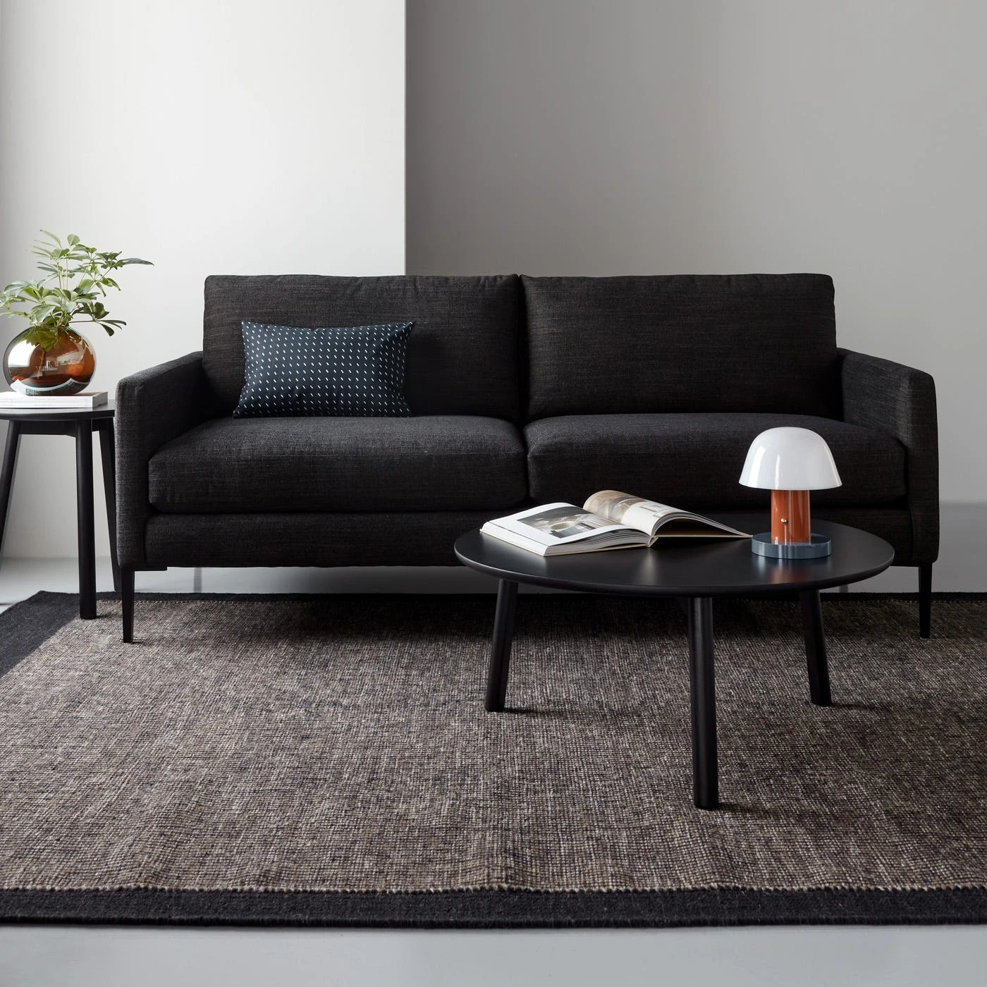 LSA International Epoque Amber Vase 7" - Image 9