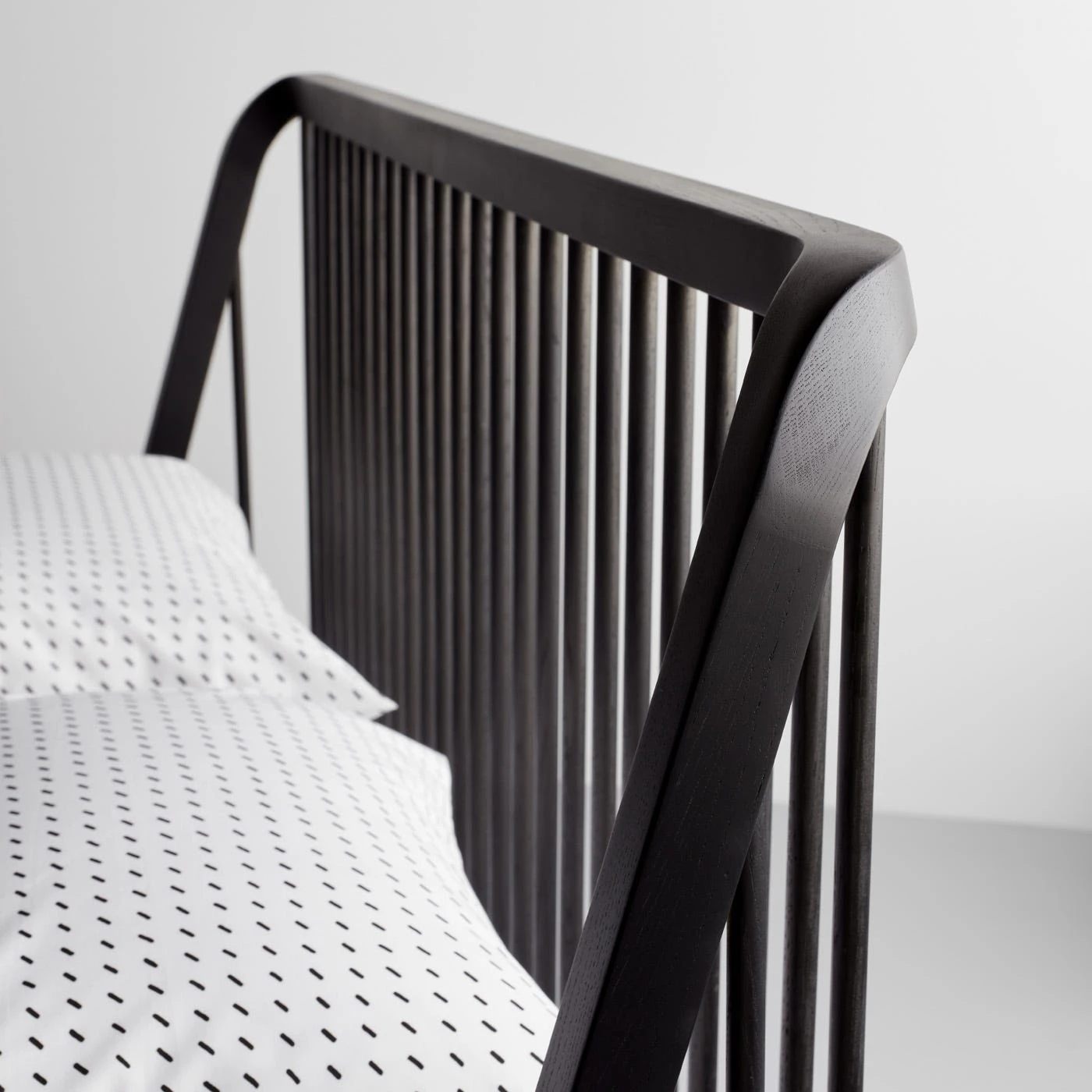 Spindle Black Bed - Image 5