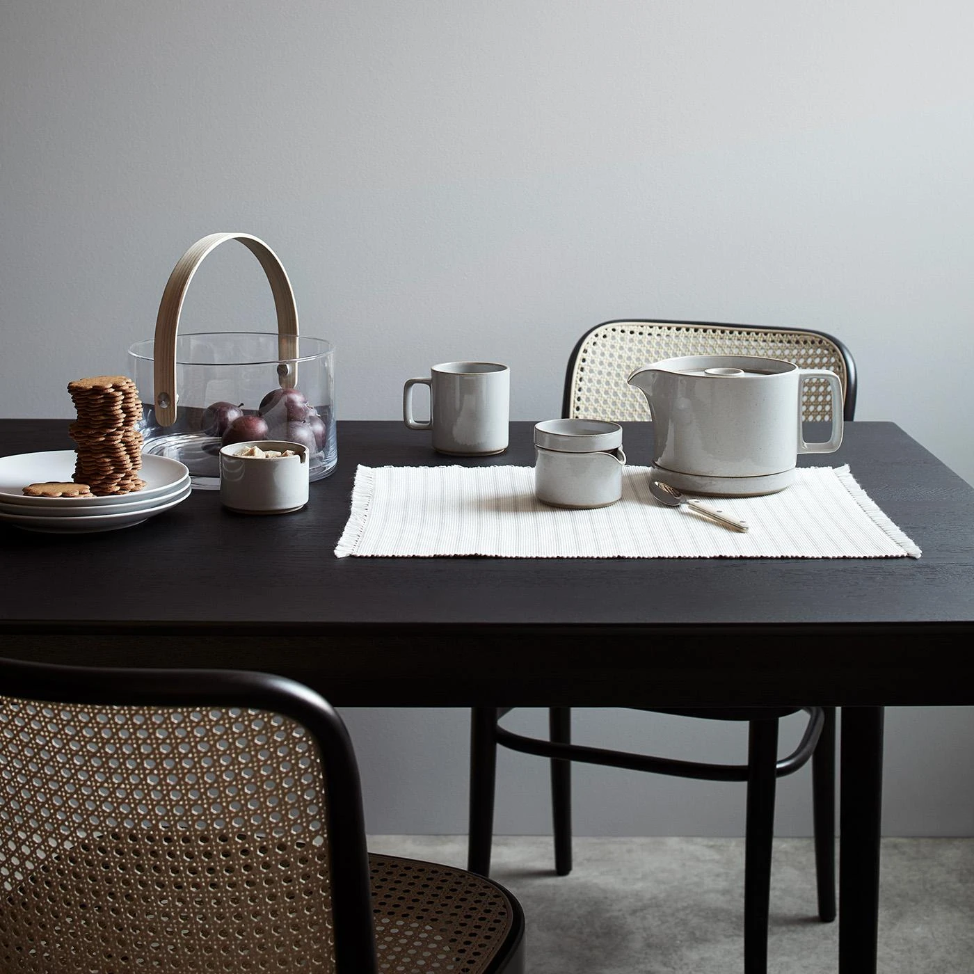 Hasami Gloss Gray Creamer - Image 10