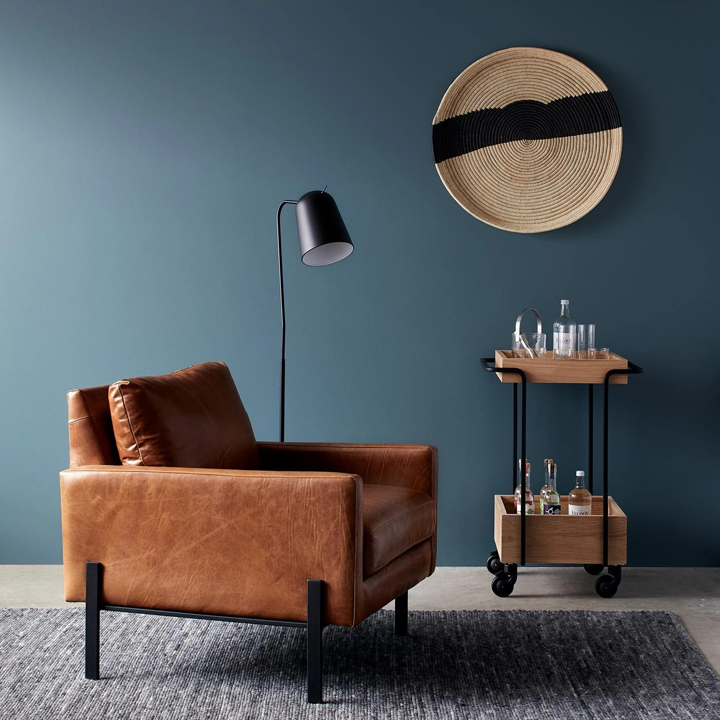 Gunnison Cognac Leather Chair - Image 15