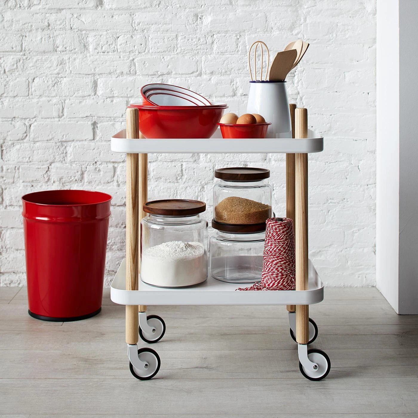 White Block Cart - Image 7