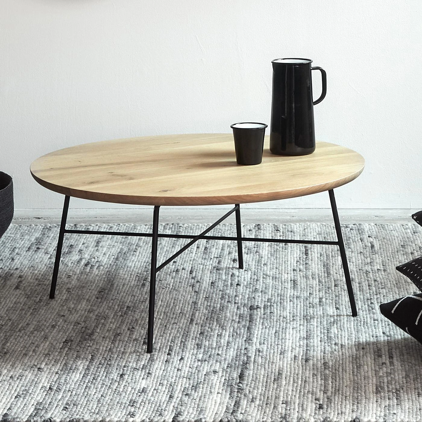 Falcon Black Enamelware 3 Pint Pitcher - Image 7