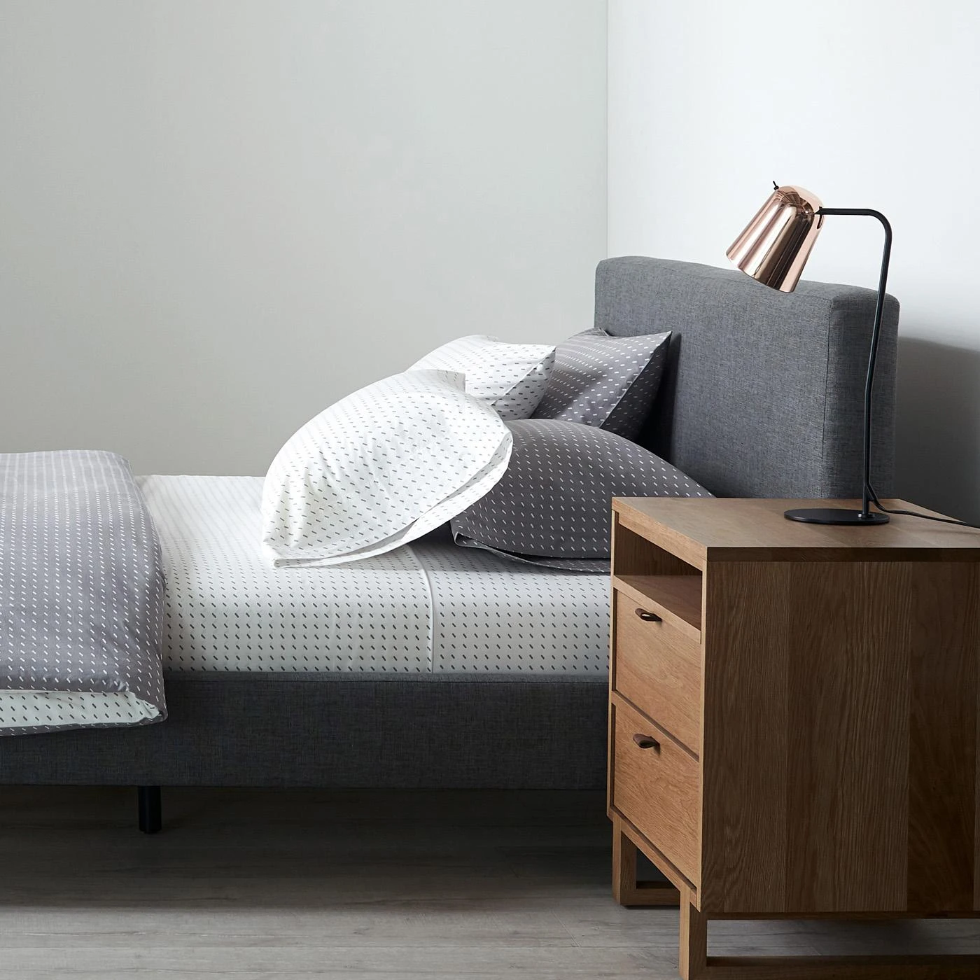 Stitch White + Pewter Sheets - Image 6