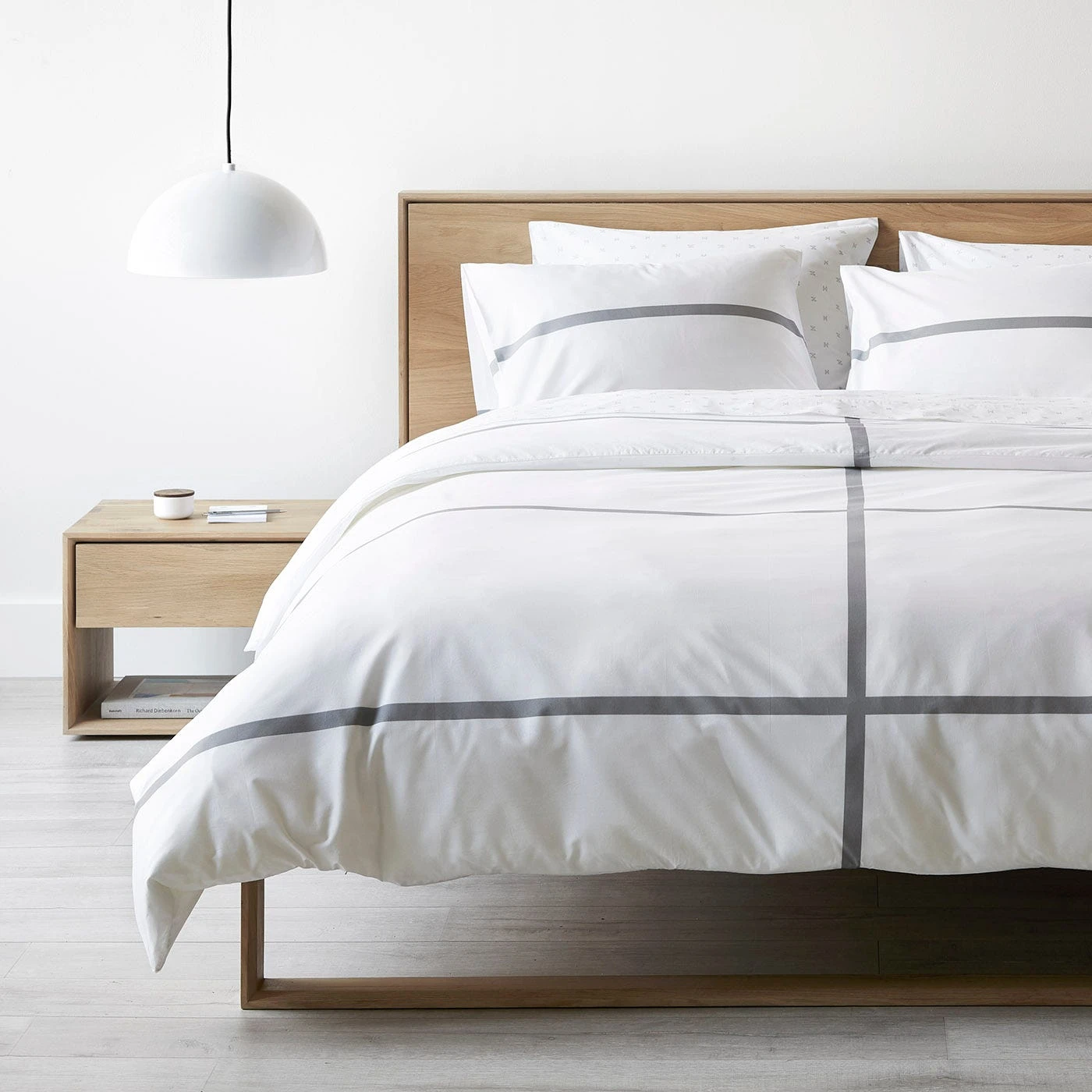 Dome White Medium Pendant Lamp - Image 3