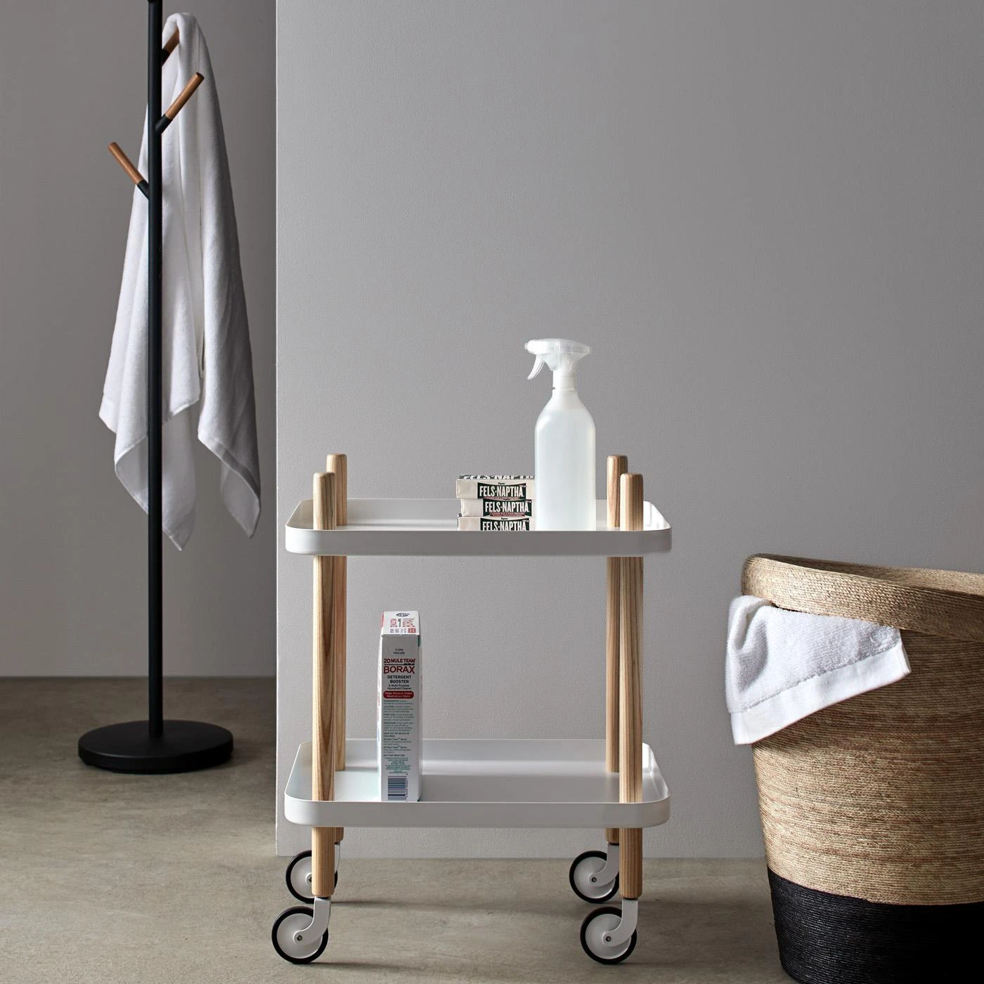 White Block Cart - Image 5