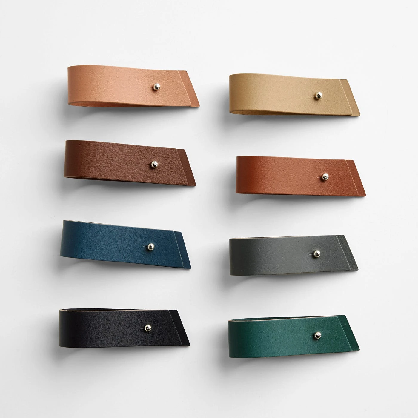 Clay Leather Napkin Holders Set Of 4 - Image 3