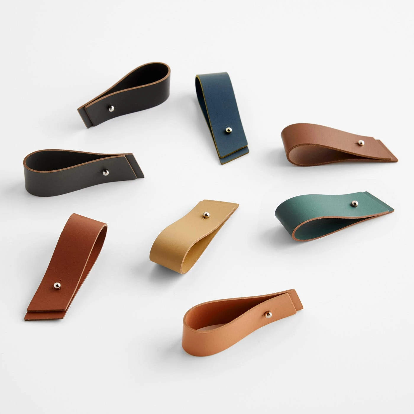 Black Leather Napkin Holders Set Of 4 - Image 4