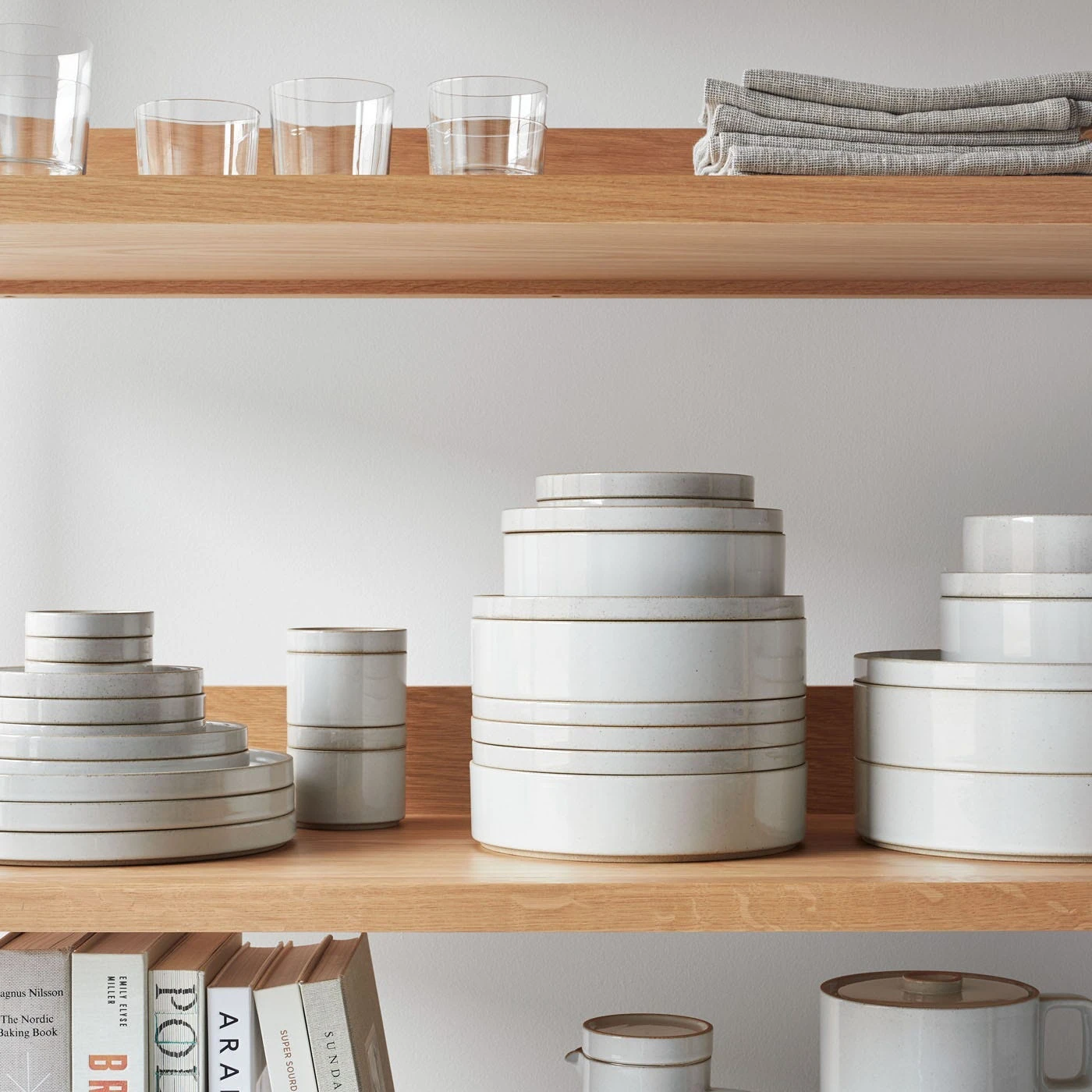 Hasami Gloss Gray Bowl Set Of 5 - Image 13