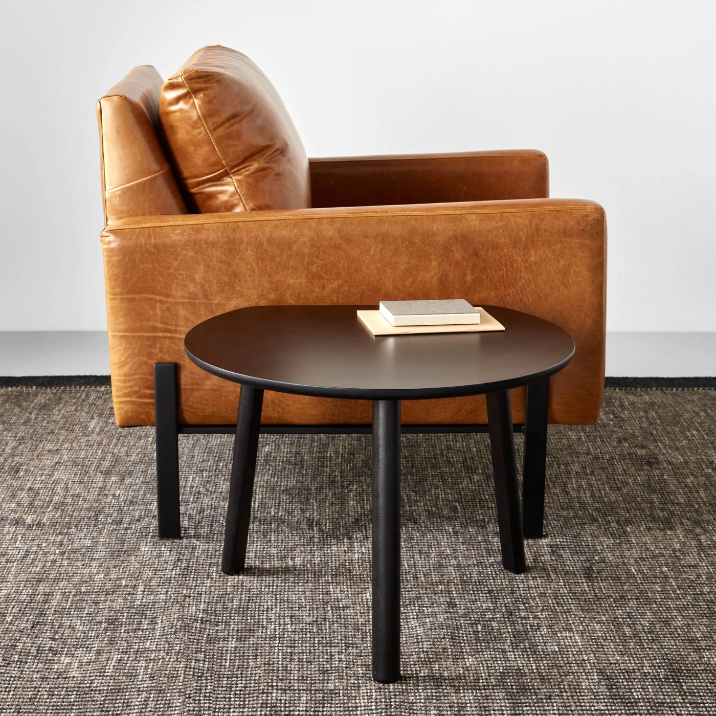 Gunnison Cognac Leather Chair - Image 9